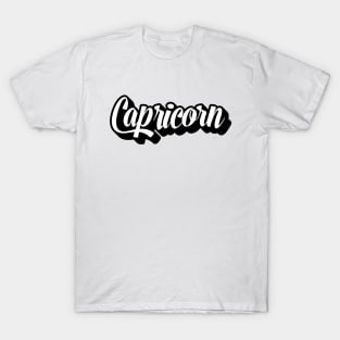 Capricorn Zodiac // Coins and Connections T-Shirt